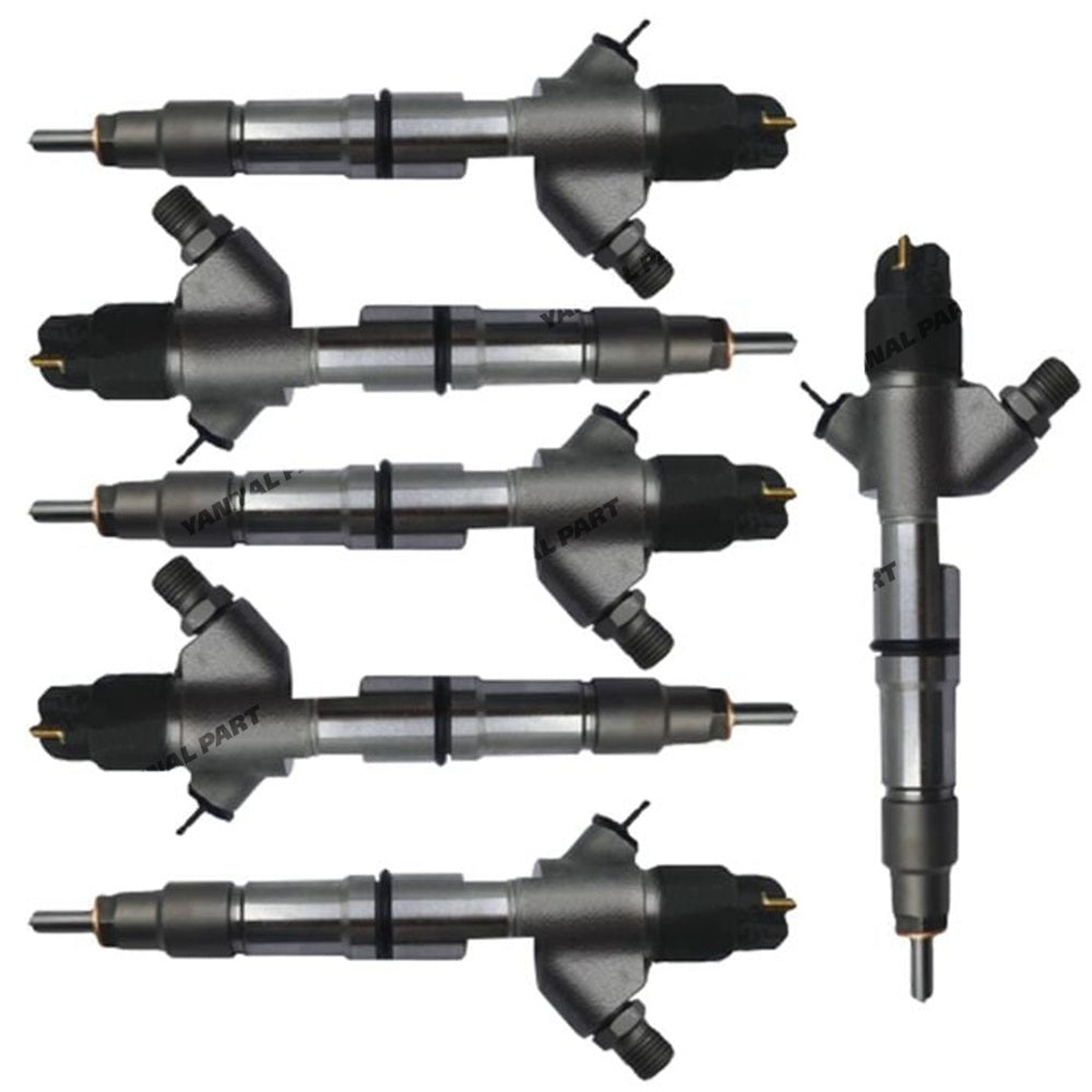 6PCS Fuel Injector 0445120357 Fit For Bosch