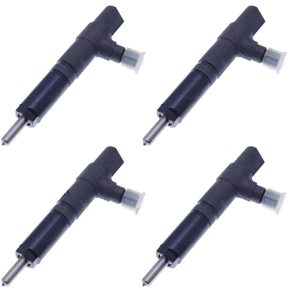 4 PCS Fuel Injector 1G796-53000 1G796-53002 for Kubota Engine V2203 V2403 Hyundai Skid Steer Loader HSL650-7