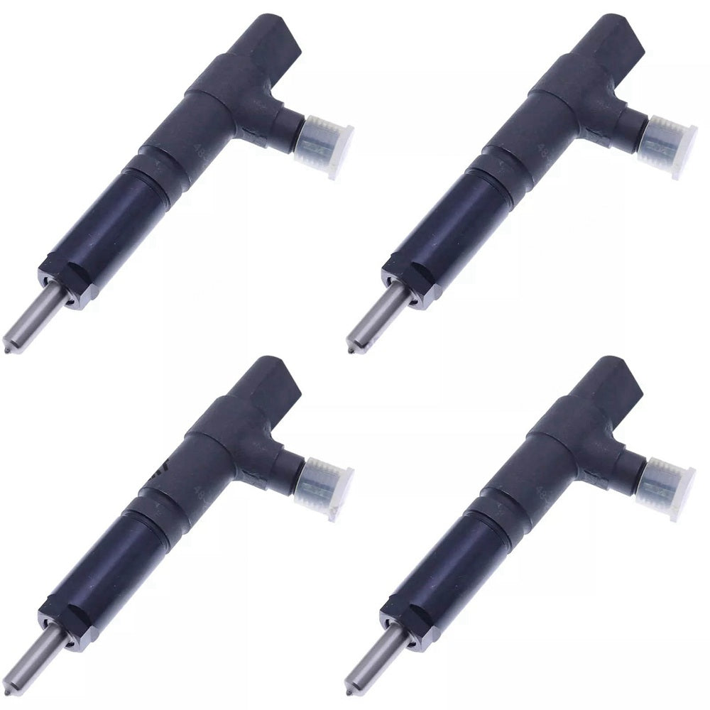 4 PCS Fuel Injector 1G796-53000 1G796-53002 for Kubota Engine V2203 V2403 Hyundai Skid Steer Loader HSL650-7