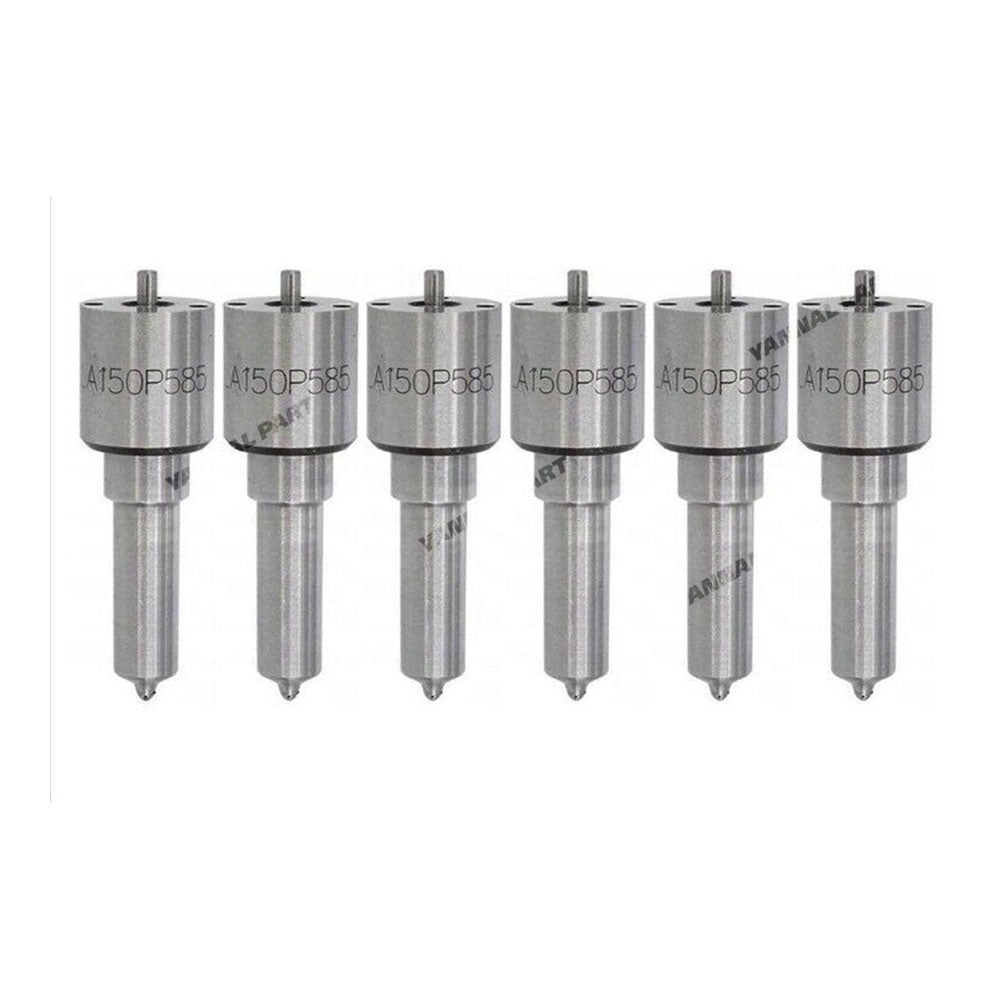 6 PCS Injector Nozzle 0433171444 DLLA150P585 148189A1 Fit For CASE Tractor 8940 8910 Combines 2366