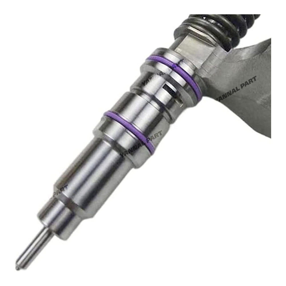 6 PCS Fuel Injector SE501957 Fit For John Deere Engine 6081 6105 6125 Tractor 9120 9220 9320 9420 9520 9620 9300T 9400T 9420T 9520T 9620T