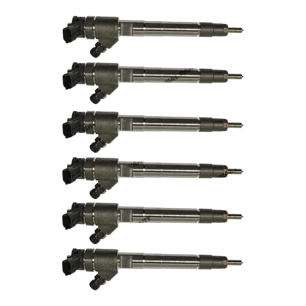 6PCS Fuel Injector 68211302AA Fit For 2014-2021 Jeep Grand Cherokee 2014-2019 Dodge Ram 1500