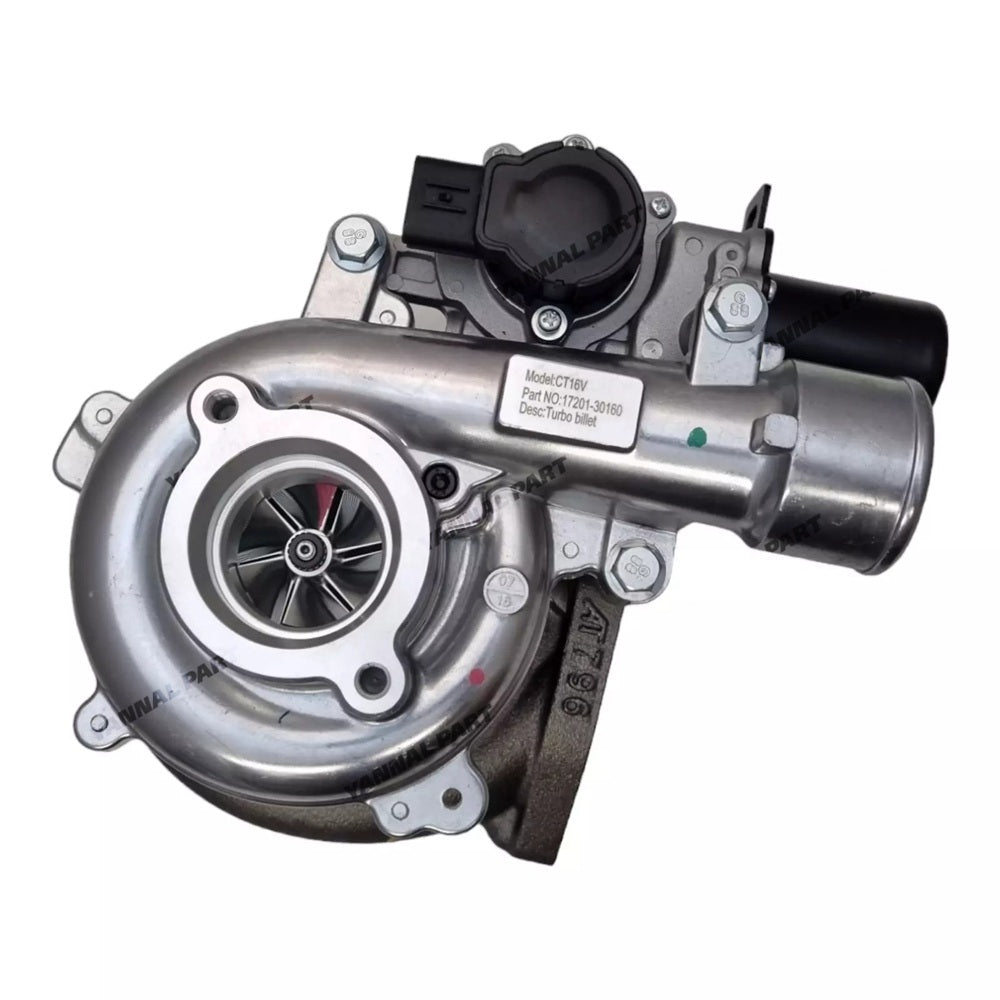 Turbo CT16V Turbocharger 17201-30160 Fit For Toyota Engine 1KD-FTV KZN130 Hilux SW4 Land Cruiser