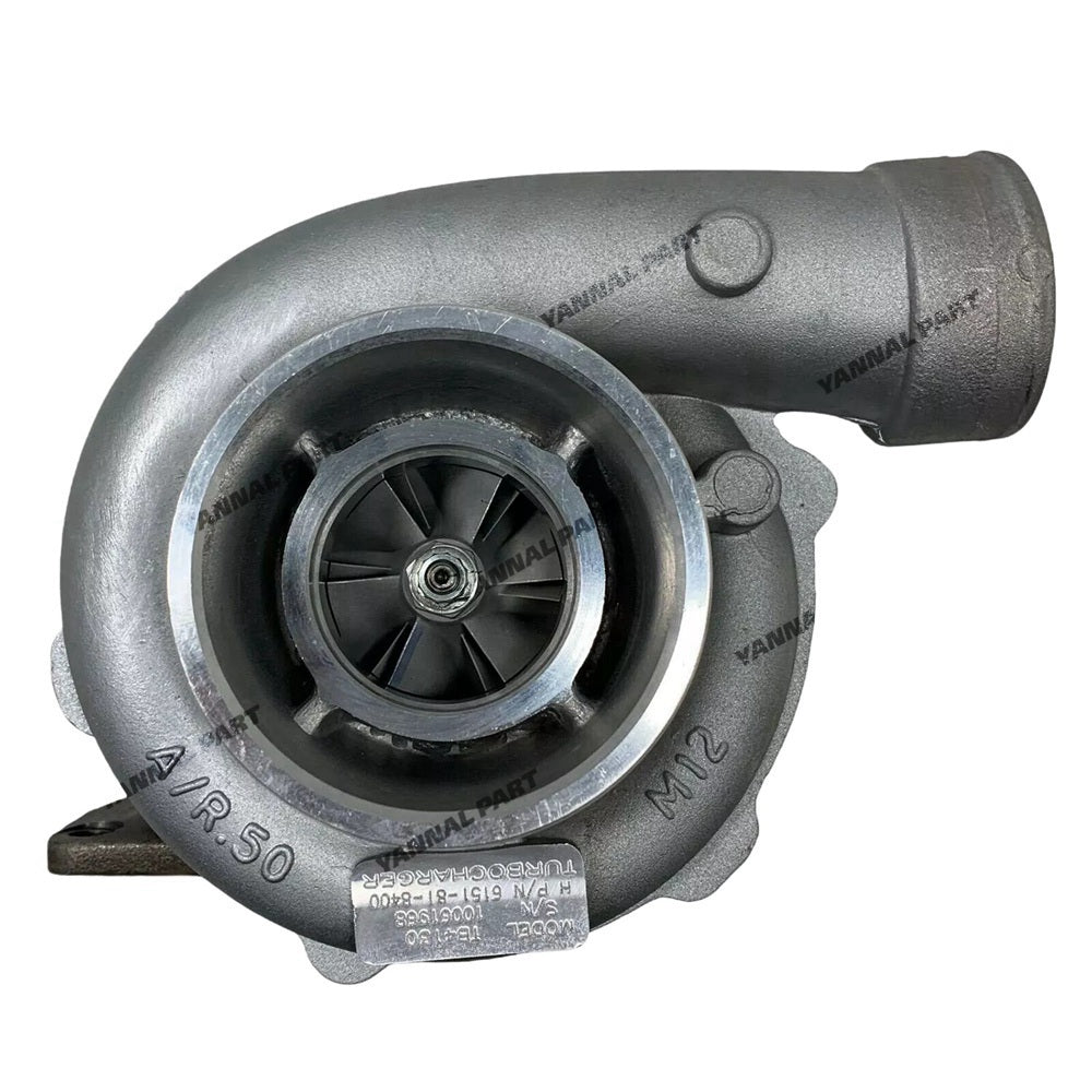 Turbo TB4130 Turbocharger 6151-81-8400 Fit For Komatsu Engine S6D125 Excavator PC300LC-3 PC300-3