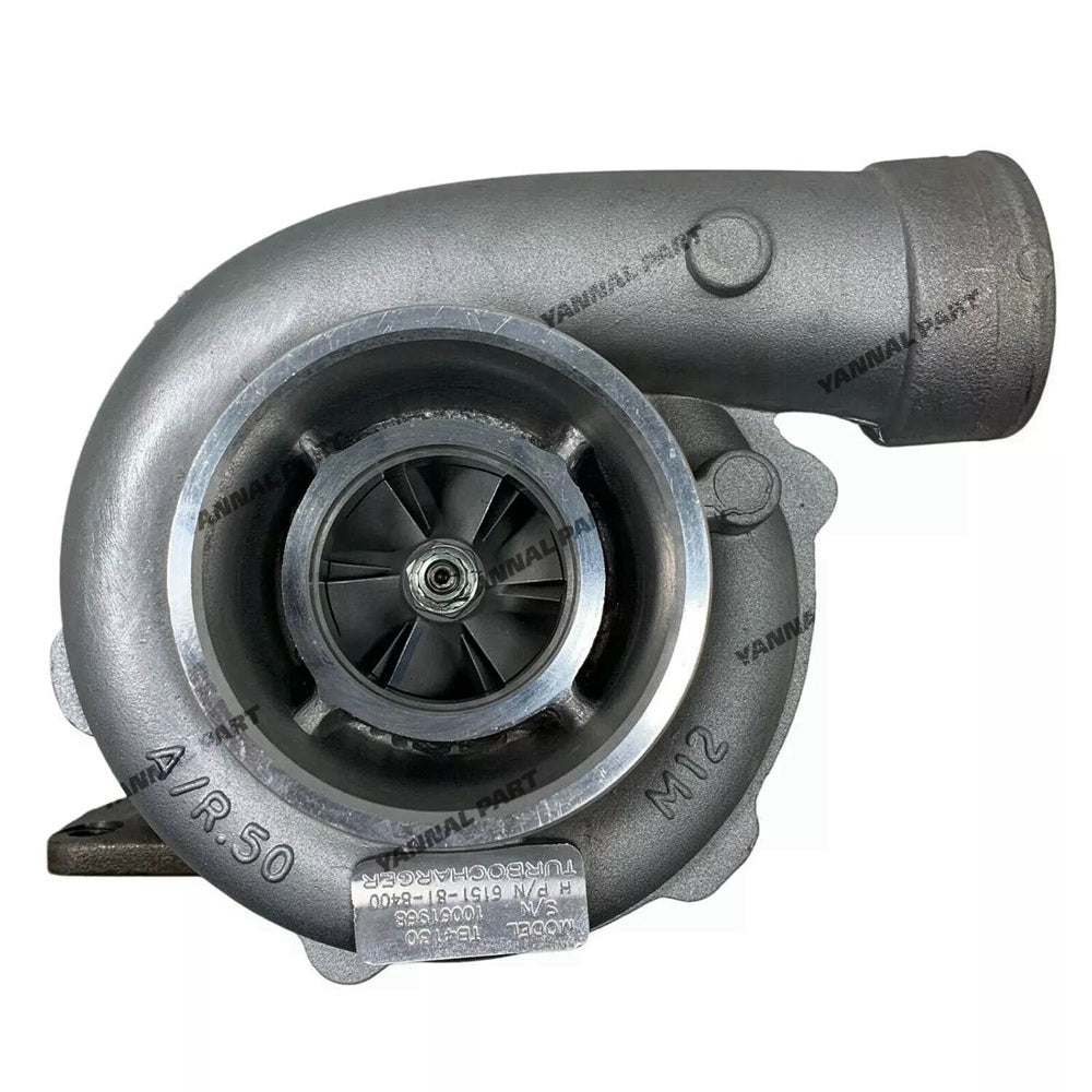 Turbo TB4130 Turbocharger 6151-81-8400 Fit For Komatsu Engine S6D125 Excavator PC300LC-3 PC300-3