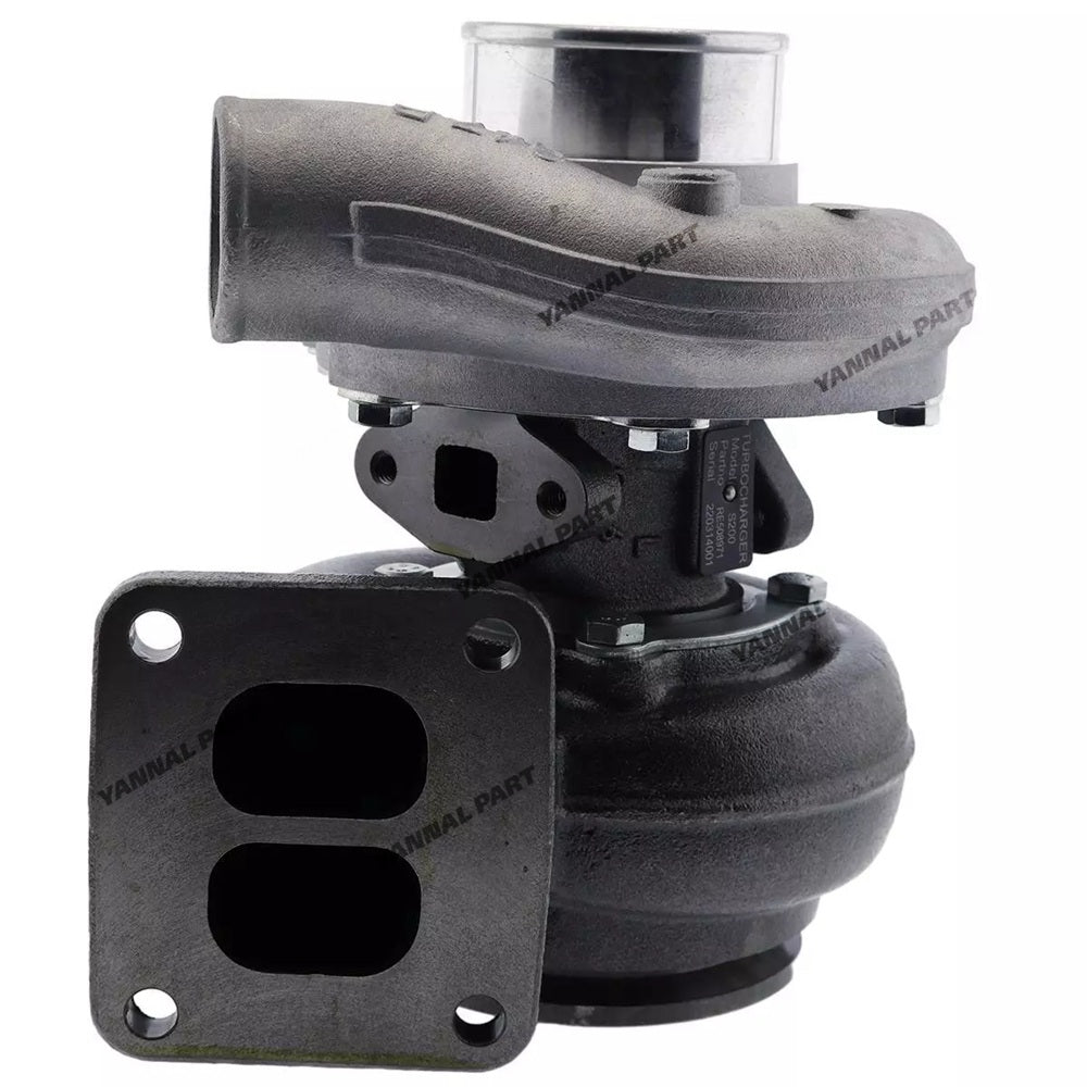 Turbo T350-01 Turbocharger RE56616 Fit For John Deere Engine 5.9L 6.8L 6059 6068 Tractor 6300 6500 6600 6506 6600