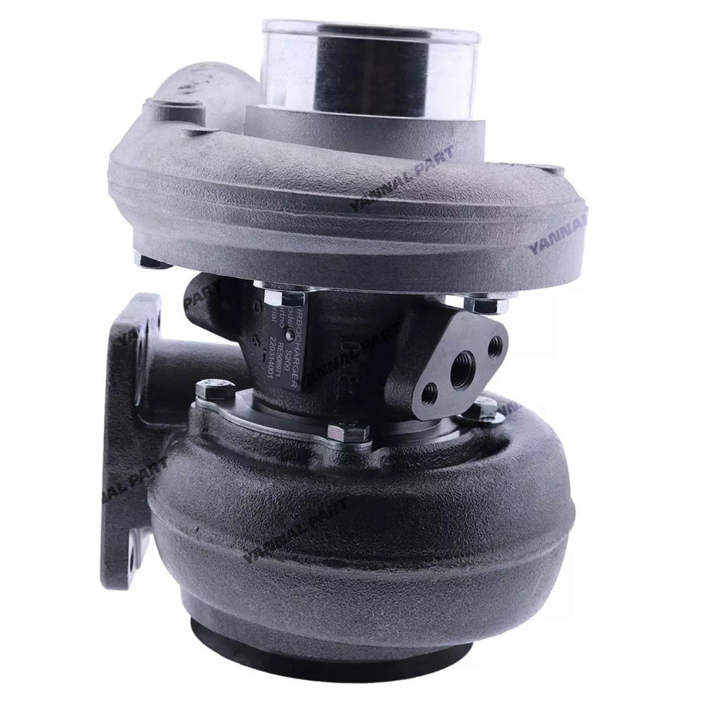 Turbo T350-01 Turbocharger RE56616 Fit For John Deere Engine 5.9L 6.8L 6059 6068 Tractor 6300 6500 6600 6506 6600