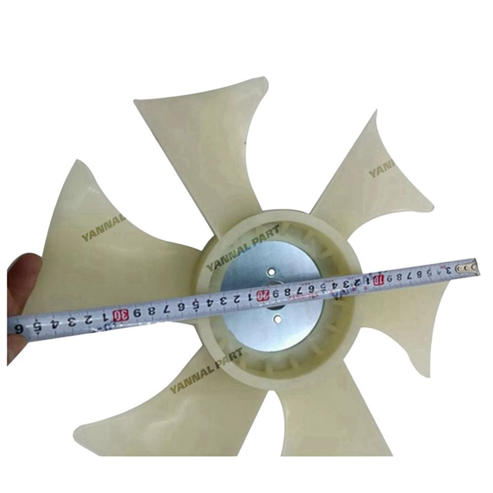 Fan YM129655-44740 Fit For Komatsu Engine 3D84E-5 3D88E-6 3D88E-7 Excavator PC30MR-2 PC30MR-5 PC35MR-2 PC35MR-3 6 Blades