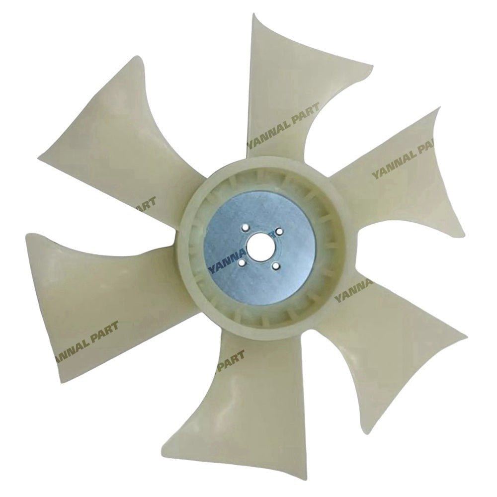 Fan YM129655-44740 Fit For Komatsu Engine 3D84E-5 3D88E-6 3D88E-7 Excavator PC30MR-2 PC30MR-5 PC35MR-2 PC35MR-3 6 Blades