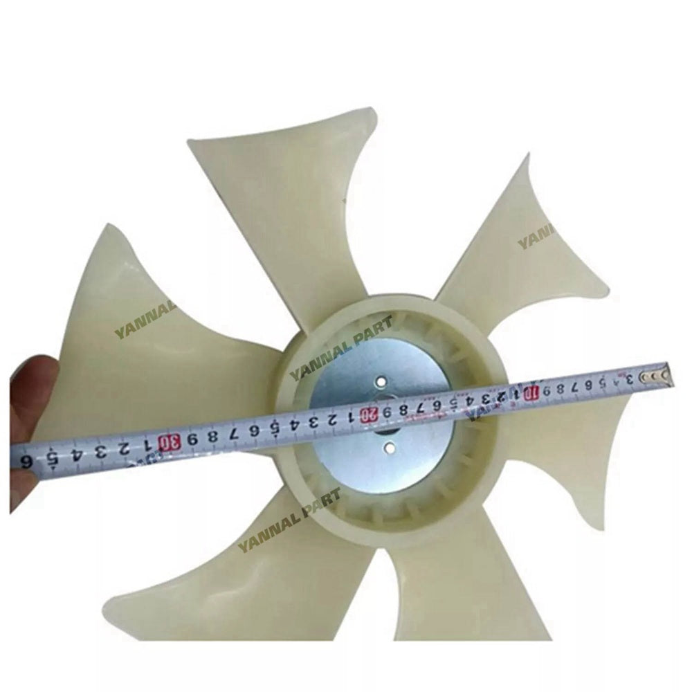 Fan YM129655-44740 Fit For Komatsu Engine 3D84E-5 3D88E-6 3D88E-7 Excavator PC30MR-2 PC30MR-5 PC35MR-2 PC35MR-3 6 Blades