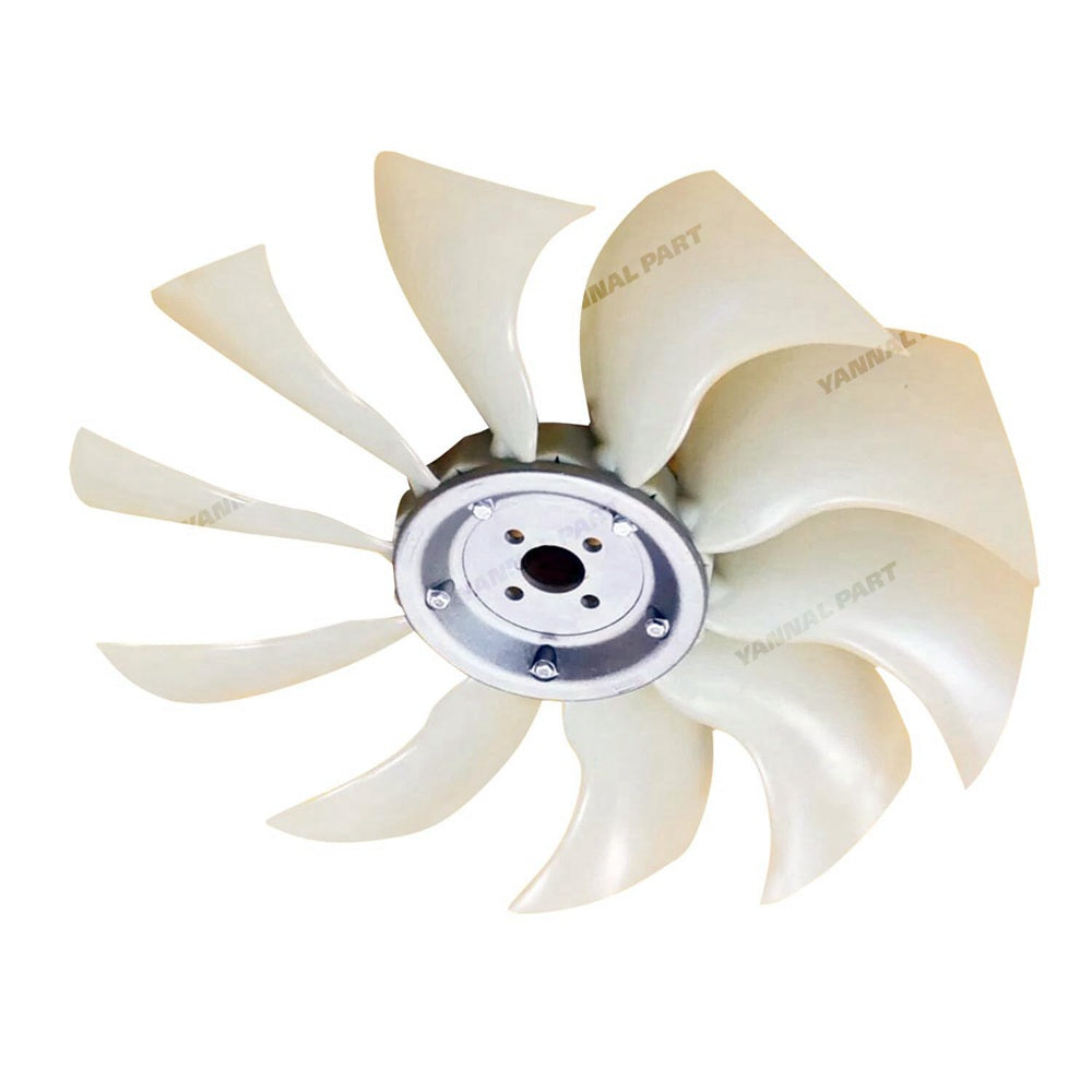Fan YM123945-44750 Fit For Komatsu PC95R-2 PC110R-1 PW95R-2 PW110R-1 Excavator
