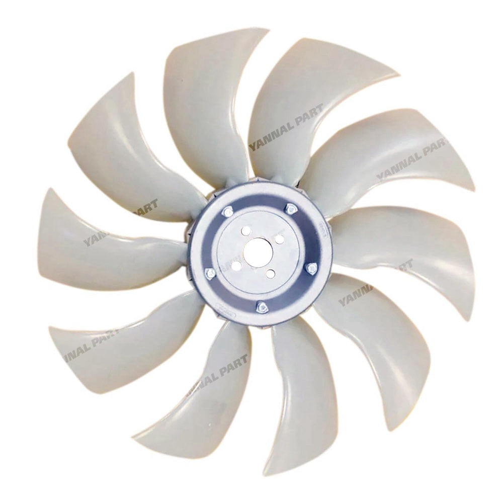 Fan YM123945-44750 Fit For Komatsu PC95R-2 PC110R-1 PW95R-2 PW110R-1 Excavator