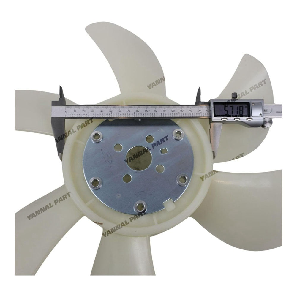 Fan 16361-23860-71 Fit For Toyota Engine 4Y 1DZ Forklift 5FD10 5FD18 6FG20 6FD30 6FD28 7FDU25 7FGU60 8FGU20 FGZN20