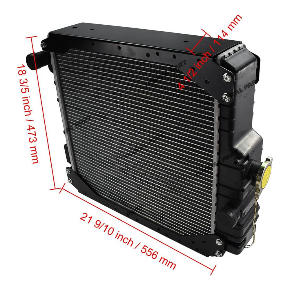 Radiator 5172927 Fit For Ford New Holland Tractor TN70 TN75 TD80 TD90 TD95 TN60A TN70A TN95FA