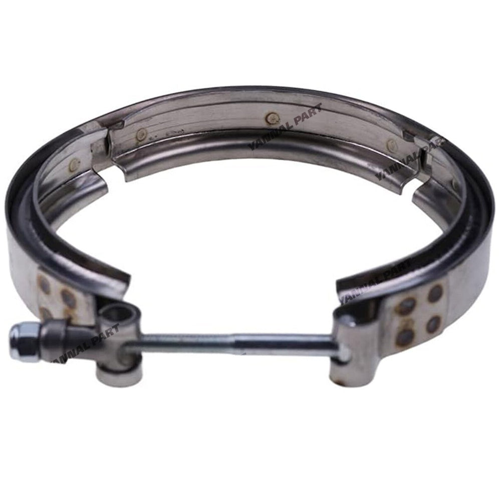 V Band Clamp 3896337 Fit For Cummins Engine B5.9 ISM ISX ISX12 ISX15 L10 M11 NT855 QSM11 QSX15 X12 X15 Hyundai Excavator R320LC R360LC-3 R450LC-3