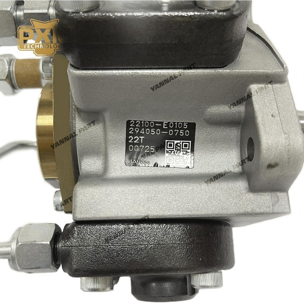 Fuel Injection Pump 294050-0750 22100-E0105-D Fit For Hino Engine J08E