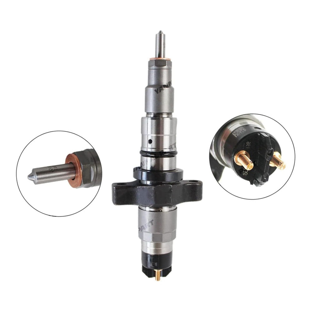 Fuel Injector 0445120255 Fit For Dodge Ram 2500 3500 Cummins 5.9L Engine