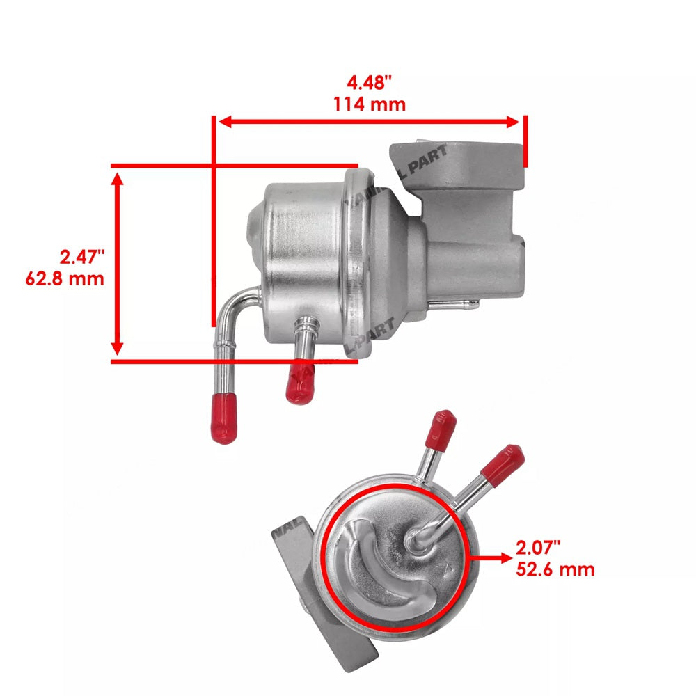 Fuel Lift Pump 99916-2164 Fit For Kawasaki Engine FD440V FD501C FD501V FD590V FD611V John Deere GX345 LX178 LX188 LX279 Cub Cadet G1548 H1536 Z54L