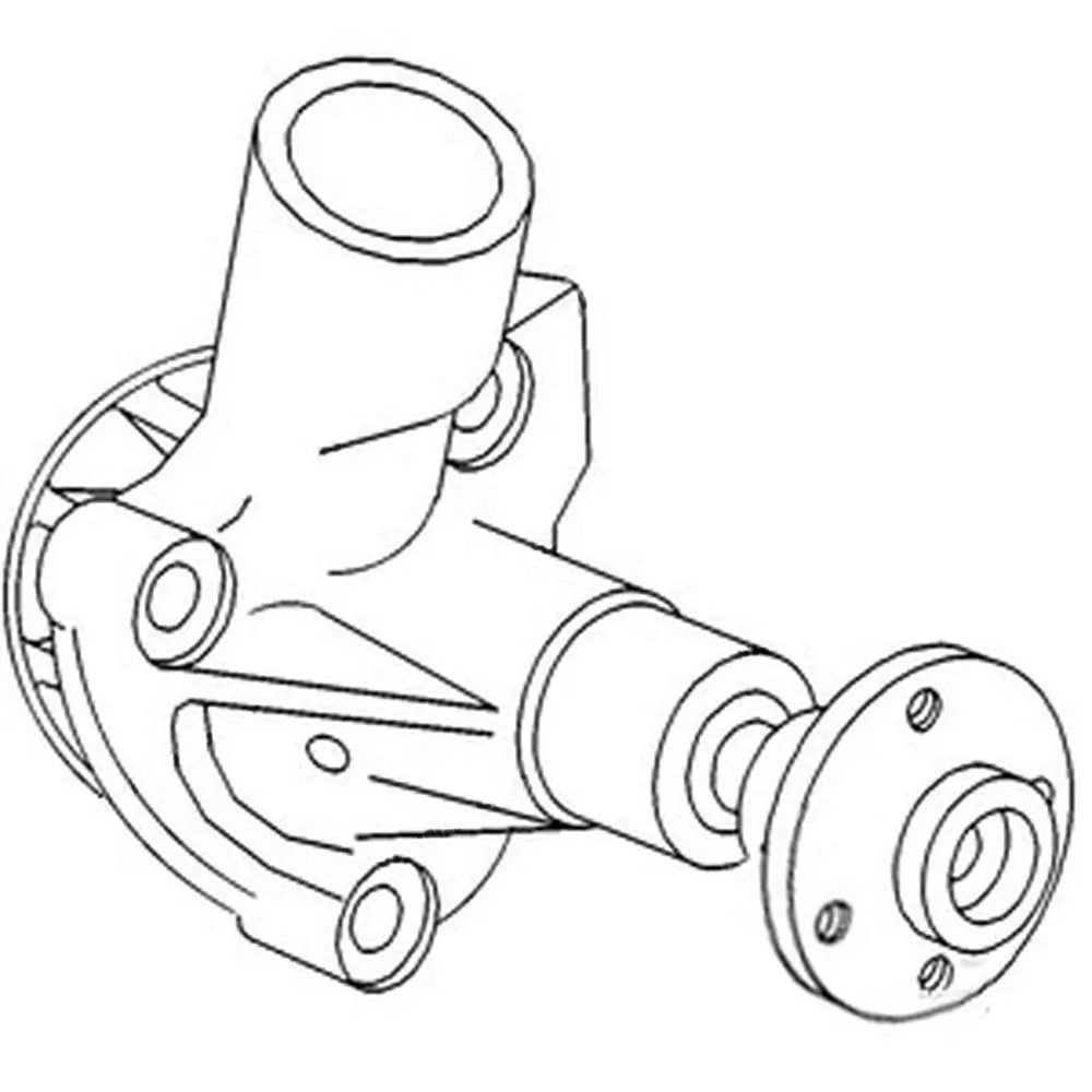 Water Pump DKN8501 DKW8501B Fit For Perkins Engine