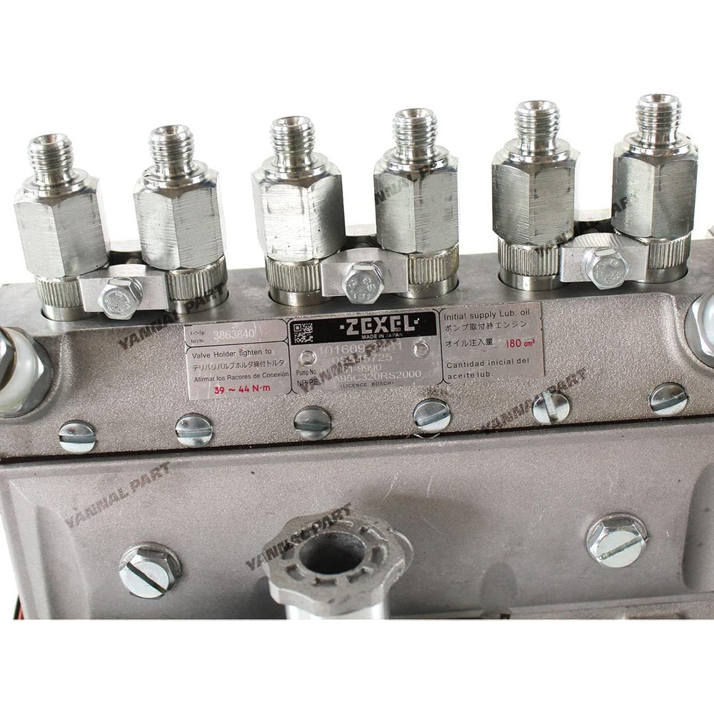 Fuel Injection Pump 6735-71-1450 Fit For Komatsu Engine S6D102E-1C Excavator PC200-6 PC200LC-6