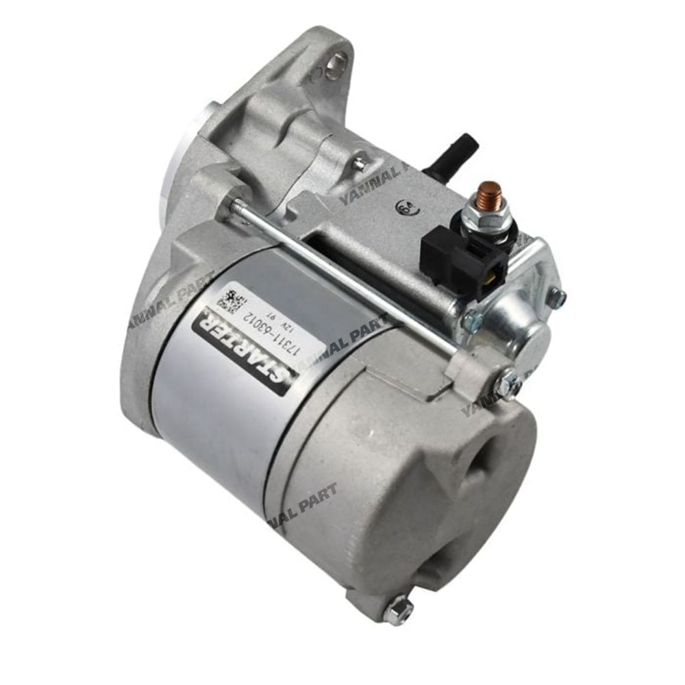 12V 9T Starter Motor 17311-63012 for Kubota Engine V1301 V1302 V1501 V1502 V1701 V1702 V1901 V1902 Tractor L2250 L2550 L2650 L2950