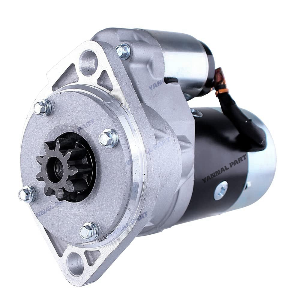 Starter Motor S14-102 129940-77010 For Hitachi Excavator ZX60USB-3F ZX65USB-3F Yanmar Engine 4TNE94 4TNV98 4TNV98T 4TNV106