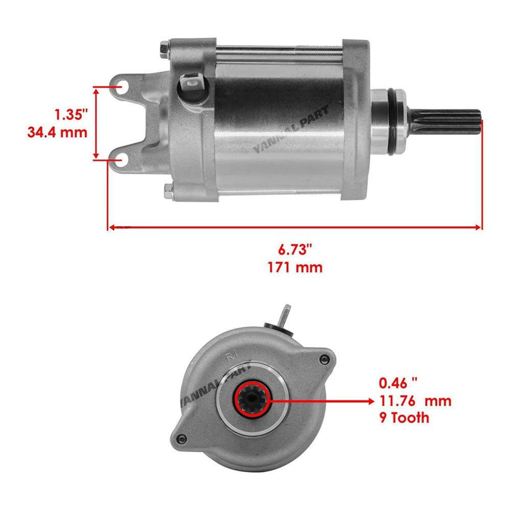 Starter Motor 31100-47H00 Fit For Suzuki Motorcycle GSXR1000 GSX-R1000