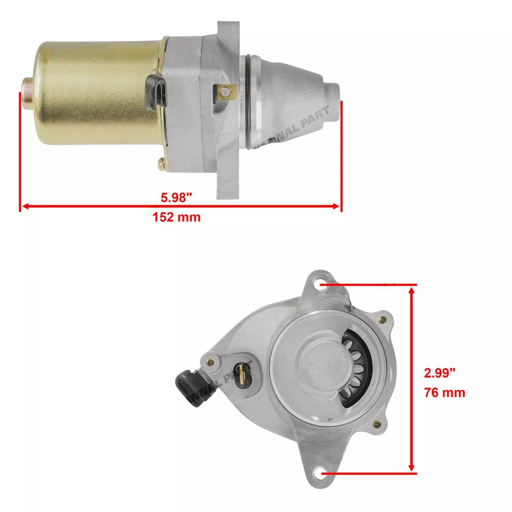 Starter Motor 21163-S003 Fit For Kawasaki KFX80 Suzuki LT80 Quadsport 80 Quadrunner ATV