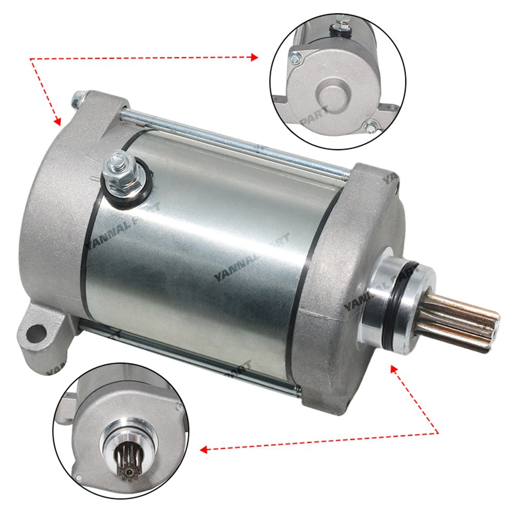 Starter Motor 2MB-H1890-00-00 1S3-81890-00-00 Fit For Yamaha ATV YFM700 YFM700R YFM700RSE
