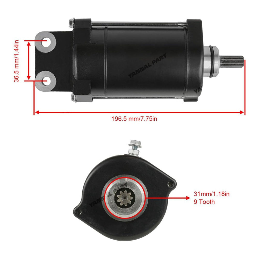 Starter Motor 6D3-81800-00-00 Fit For Yamaha PWC WaveRunner VX1100
