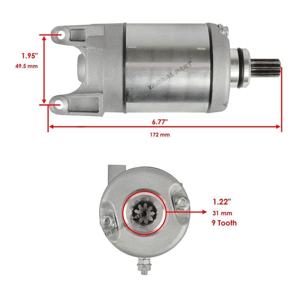 Starter Motor 3088069 Fit For Polaris AVT Predator 500