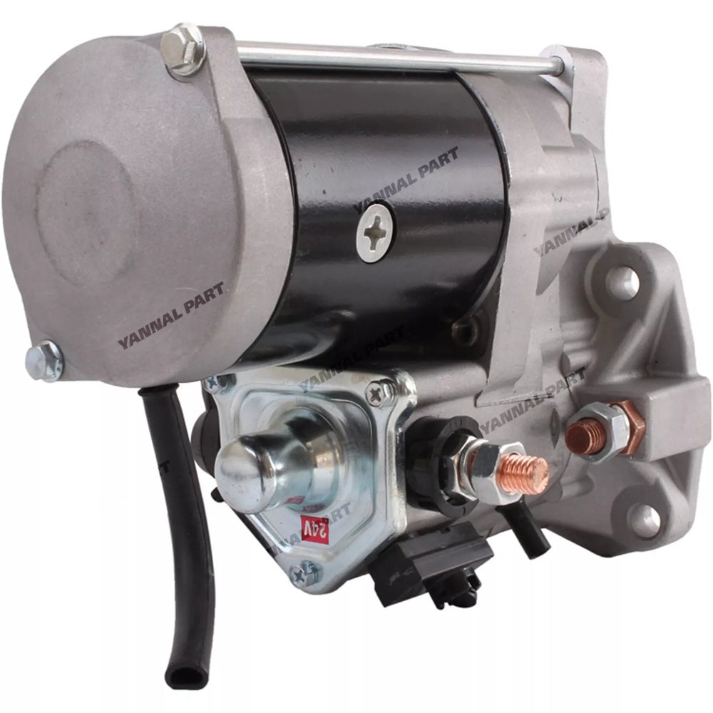 Starter Motor RE506103 Fit For John Deere 6090 624KR 670G 672G 770C 770D 772G 870D 872G E330LC E360LC 24V 11T 7.8KW