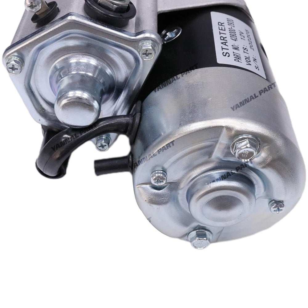 Starter 428000-2920 3971615 70020352 Fit For Denso Cummins QSB 4.5 and 6.7 Tier III Engine JLG Telehandler G10-55A G12-55A