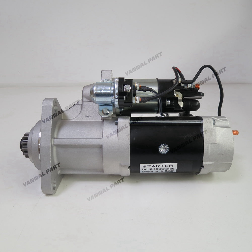 Starter Motor 3965283 Fit For Cummins Engine 6C8.3 ISBE4 ISC ISL ISL9 ISLE4 QSB6.7 QSB8.3 QSL9