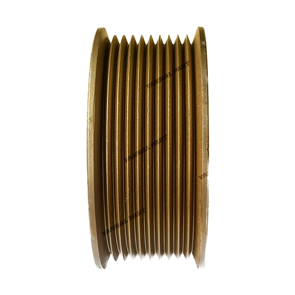 V-Belt Pulley 21483521 Fit For Volvo Loader L60G L70G Excavator EC210D EC220D EC220E EC235D Loader BL60 BL61 BL70 BL71