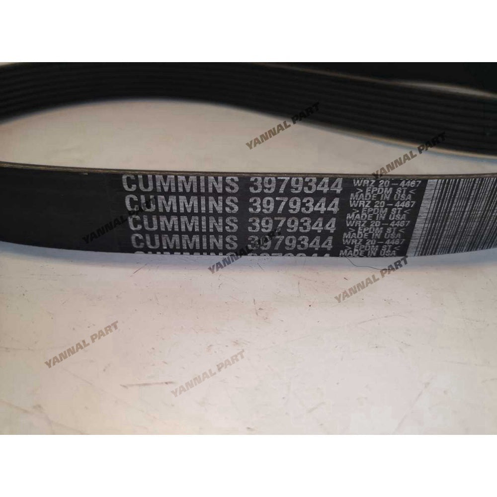 V-Belt 3979344 Fit For Cummins Engine 4BT 6BT ISB 6.7L ISB QSB