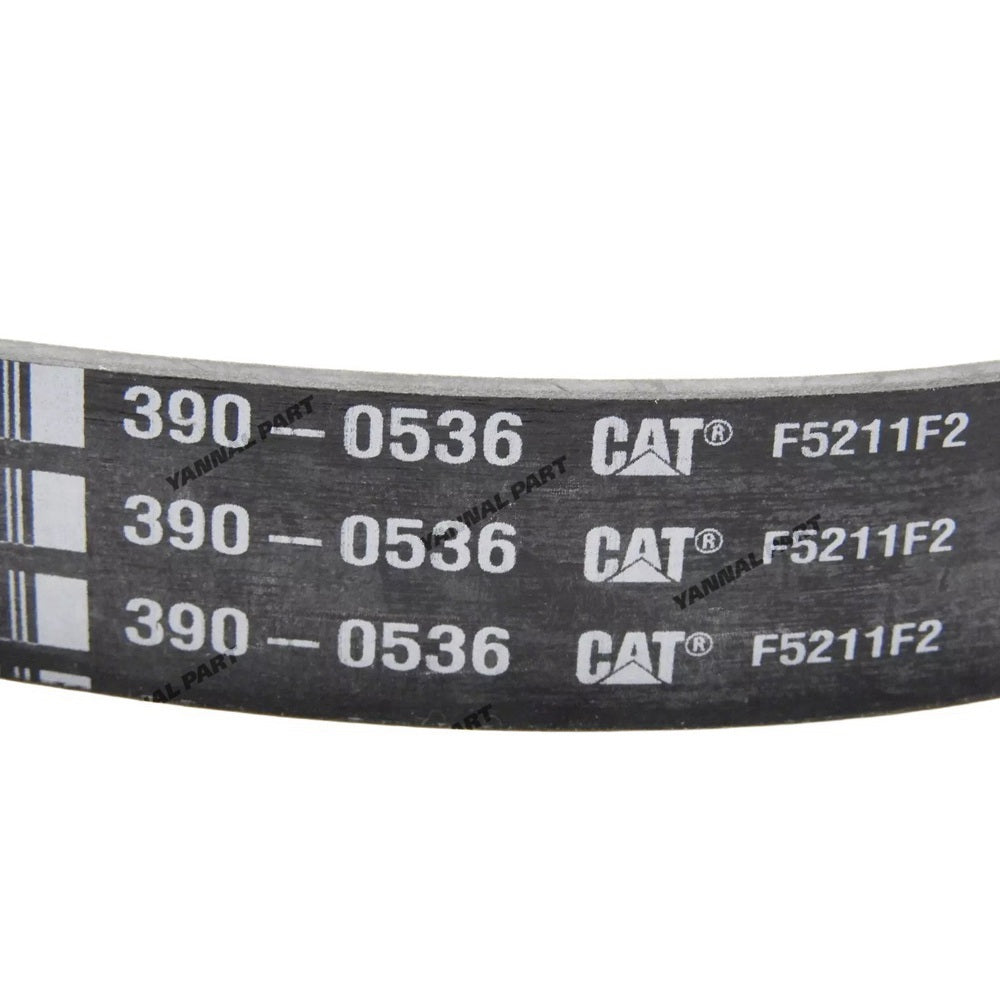 Belt 390-0536 Fit For Caterpillar CAT Engine C4.4 Loader 420 416 416F 424 428 430 432F 434 444 444F