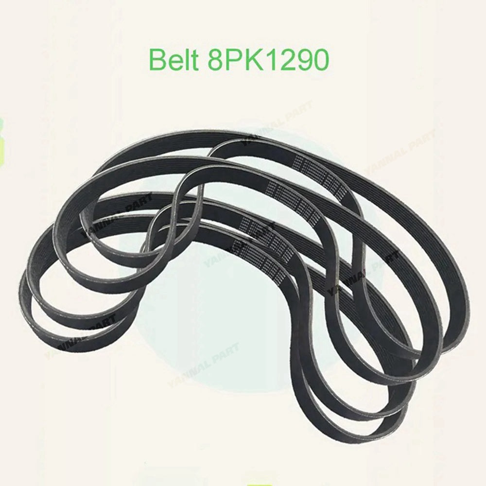 For Komatsu Excavator PC350-7 Drive Engine Belt 8PK1290