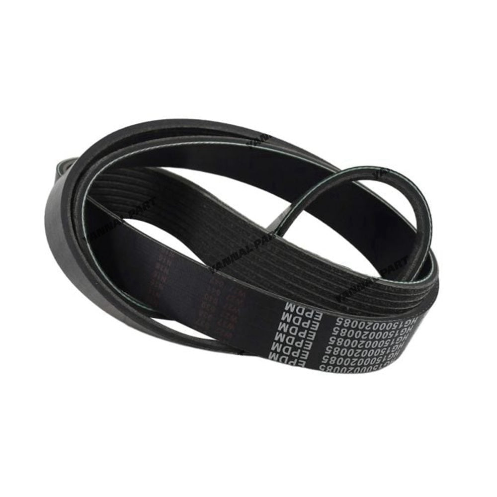 For Komatsu Excavator PC350-6 Engine 6D108 Air Conditioning Belt 8pk1340