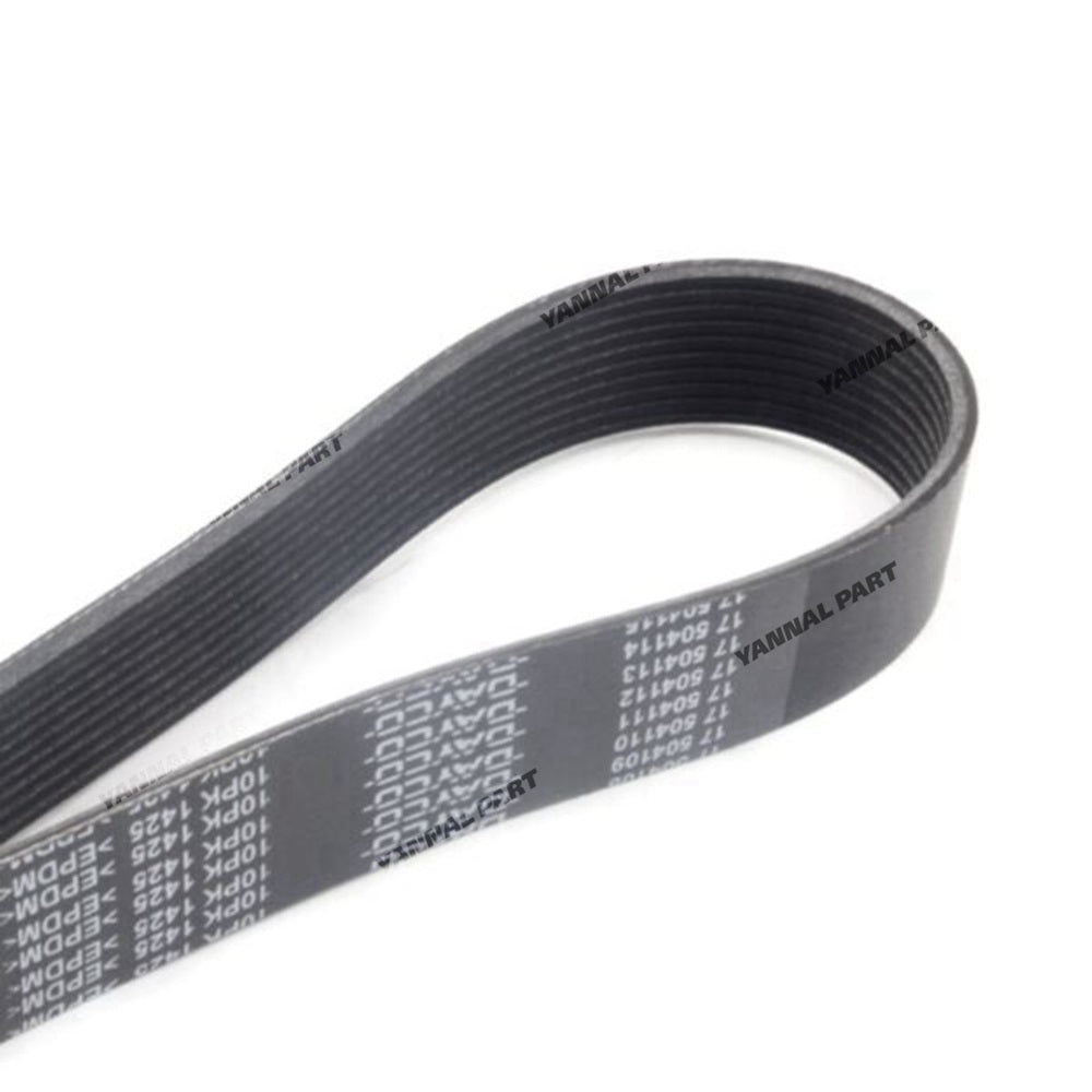 For Komatsu Excavator PC220-6 Engine 6D102 Fan Belt 10pk1425