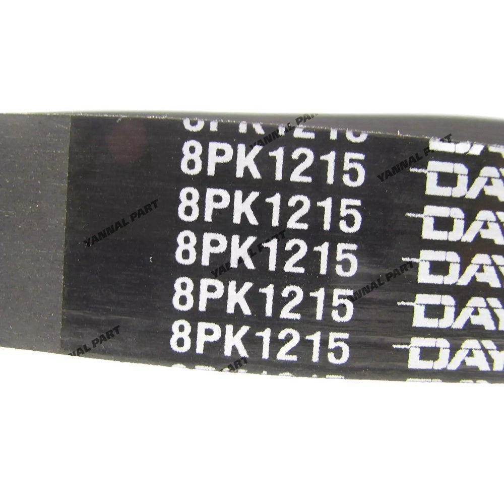 For Komatsu Excavator PC300-7 Water Pump Belt 8PK1215