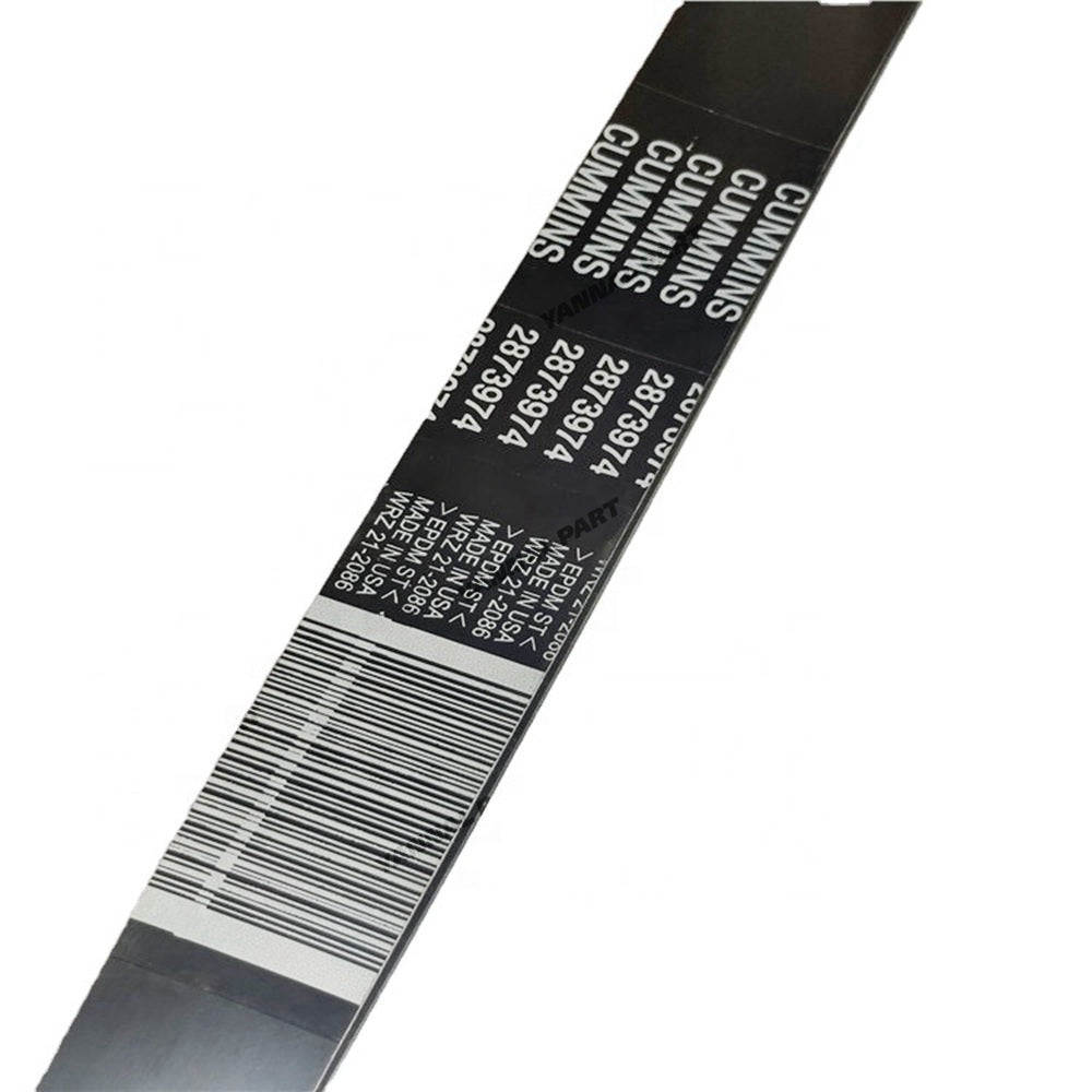 V-Belt 2873974 Fit For Cummins Engine 4B 6B N14 K19 K38 ISM11 QSC QSB RAM ISB QSZ13