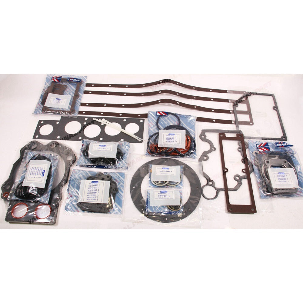 Overhaul Gasket Kit 6162-K1-9901 6162-K2-9901 Fit For Komatsu Engine 6D170 Loader WA700-1L WA700-3