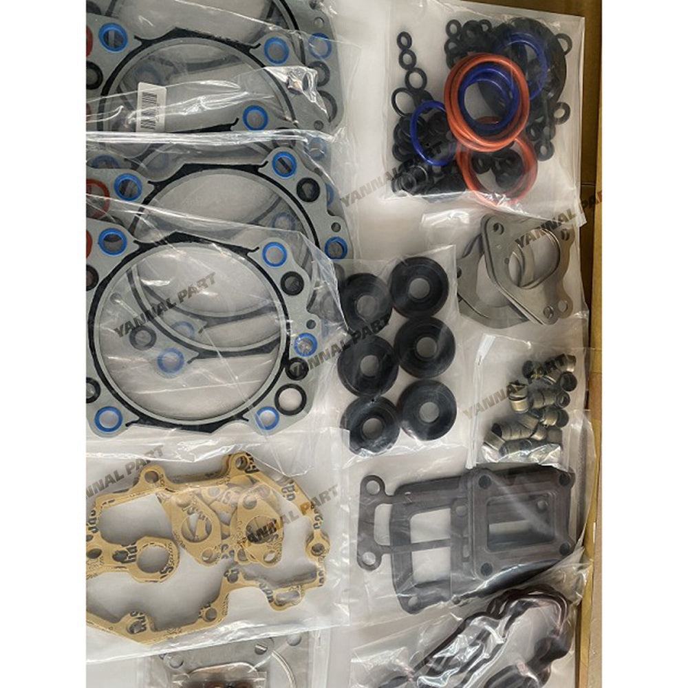 Overhaul Gasket Kit 6158-K1-9900 6158-K2-9900 for Komatsu Engine SA6D125E-3 SA6D125E-3C-7L SA6D125E-3C-7T SA6D125E-3B-7 SA6D125E-3C-7A