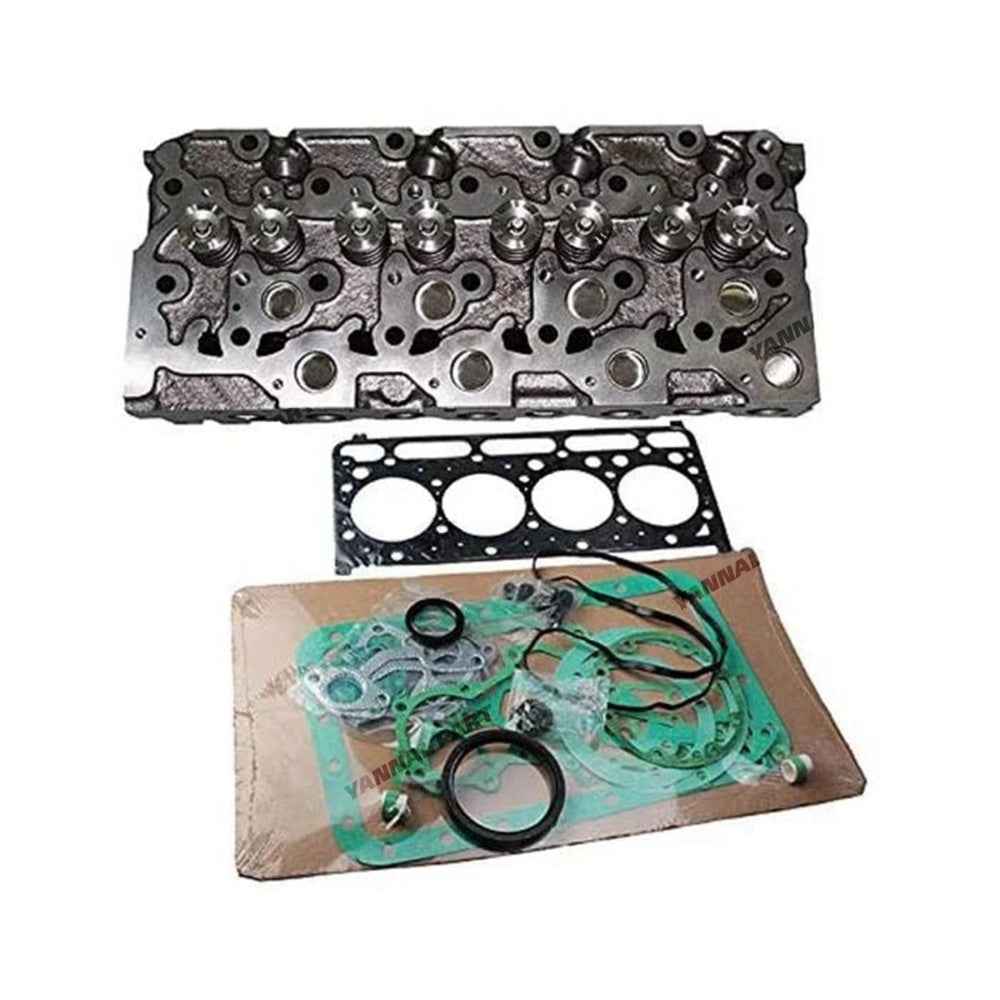 Kubota Engine V2203 Complete Cylinder Head With Full Gasket Kit 6685503 for Bobcat Loader S150 S16 S175 S510 S160 S18 S450 S130 S185 T140 B300