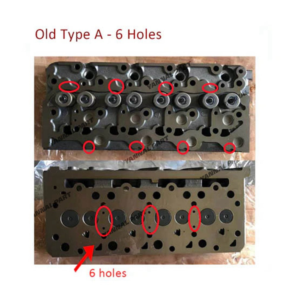 Engine V2003 V2203 V2403 Complete Cylinder Head With Gasket Kit 1J860-03040 for Kubota Tractor L4200 L4240 L4310 L4600 L5240 MX4700 MX5100 M5140 M4800