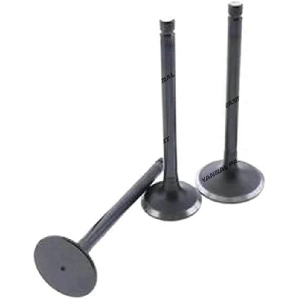 For Yanmar 3TNE88 Komatsu 3D88 Engine Exhaust Valve 3 Units 1 Set Y129100-11130