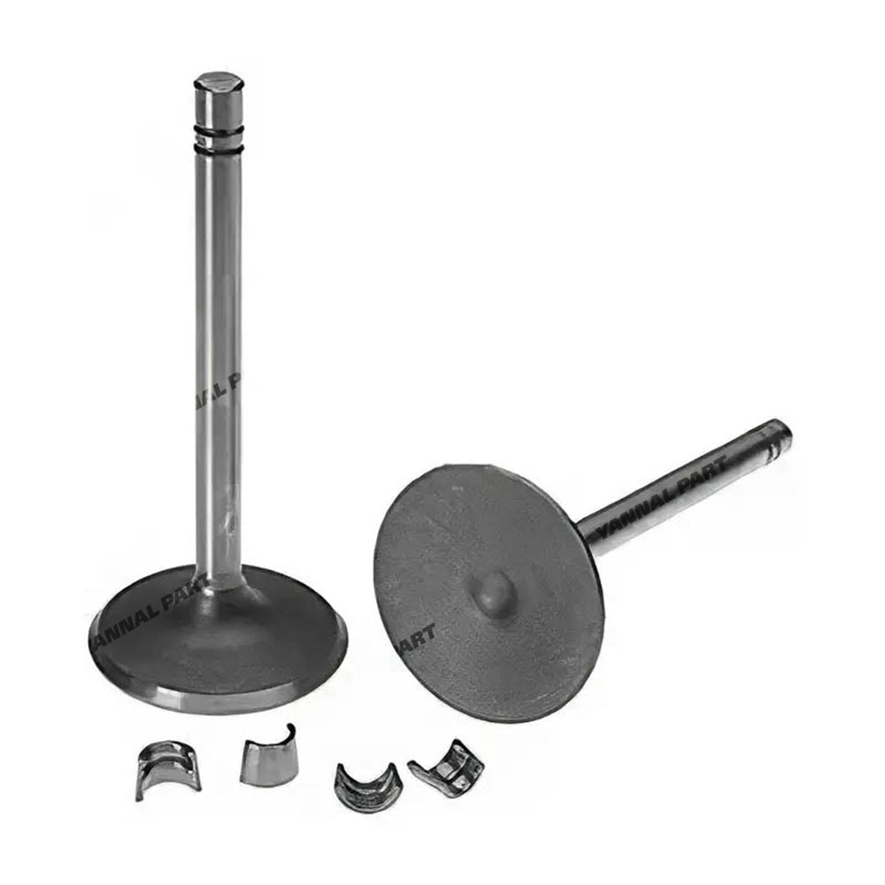 Set of 2 Valve Intake 1007860 for Caterpillar CAT Engine 3304 3306 Excavator 235B 330 350 W330B in USA