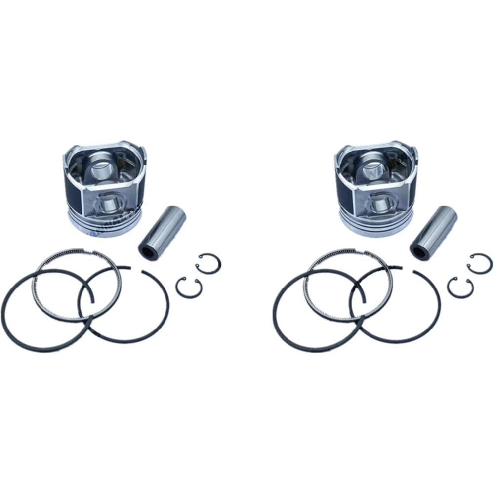 Piston & Piston Ring Set STD 129004-22080 129004-22500 for Yanmar Engine 3TNV84