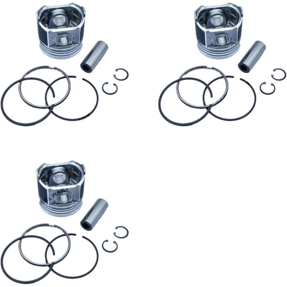 Piston & Piston Ring Set STD 129004-22080 129004-22500 for Yanmar Engine 3TNV84